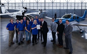 Joby Receives Part 135 Certificate From the FAA