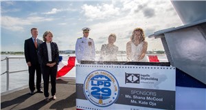 HII Christens Richard M. McCool Jr. (LPD 29)