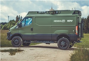 Hensoldt and Iveco Defence Vehicles Present 1st Operational Sensor Composite Vehicle