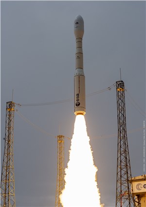 Vega-C Successfully Completes Inaugural Flight