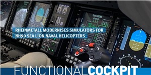 Rheinmetall Modernizing Simulators for NH90 NFH Sea Lion Naval Helicopters