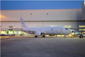 New Zealand&#39;s 1st Boeing P-8A Poseidon Rolls Out of Paint Shop