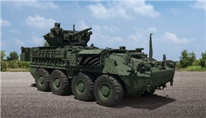 Oshkosh Defense Delivers the 1st Stryker Upgraded With 30 mm Medium Caliber Weapon System