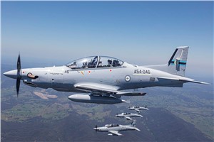 PC-21 Aircraft Deploying to New Zealand for Exercise Raven Kahu