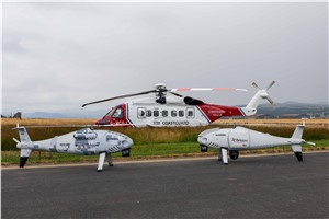 Schiebel Camcopter S-100 Delivers UAS Capability As Part of Bristow&#39;s New SAR Contract With UK&#39;s MCA