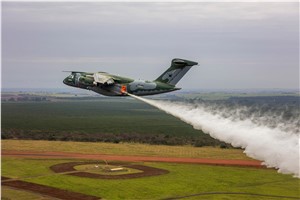 Embraer Concludes Flight Tests for Firefighting Capability for the C-390 Millennium