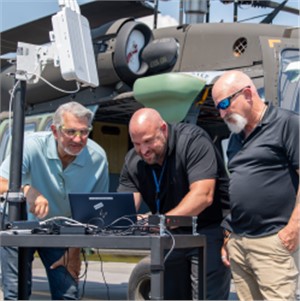 LMT, AT&amp;T Demonstrate 5G High Speed Transfer of Black Hawk Data to 5G.MIL Pilot Network