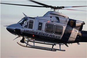 Virginia State Police Adds Bell 412 EPi To Emergency Services Fleet