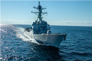 Ingalls Shipbuilding Successfully Completes Acceptance Trials for&#160;Lenah Sutcliffe Higbee (DDG 123)