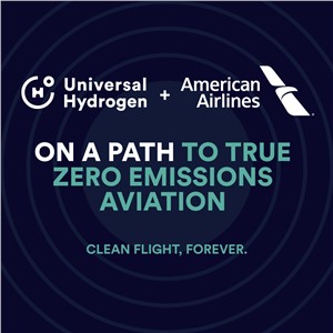American Airlines Makes Equity Investment in Universal Hydrogen