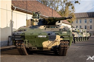Rheinmetall Hands Over 1st Lynx Infantry Fighting Vehicle to Nato Member Hungary
