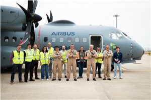 Airbus C295 Onboards the Sustainability Journey With a 1st Demo Flight With SAF