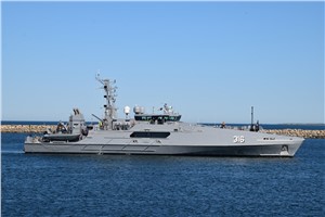 Austal Australia Delivers 3rd Evolved Cape Class Patrol Boat to RAN