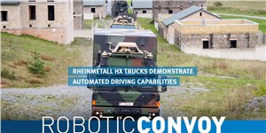Rheinmetall HX Trucks Demo Automated Driving Capabilities