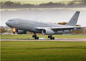 Airbus A330MRTT Completes 1st 100% Saf Test Flight on Both Engines