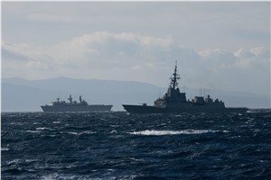 NATO Demos Maritime EW Capability during Exercise Dynamic Guard 22-2 Off Italy&#39;s Southern Coast