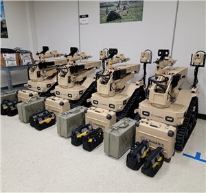 L3Harris Delivers 1st T7 Explosive Ordnance Disposal Robots to USAF