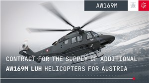 Leonardo and the Italian Secretariat General of Defence/Nnational Armaments Directorate Sign AW169M LUH Contract for Austria