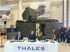 Ukrainian Defence Ministry Signs Contract With Thales and French Ministry for the Armed Forces