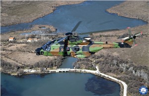 NH90 Helicopter Flies on Sustainable Fuel