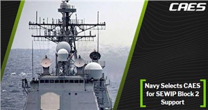 Navy Selects CAES for SEWIP Block 2 Support