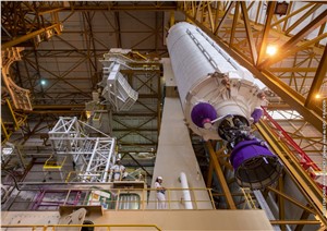 Core of Juice&#39;s Ariane 5 Rocket Prepared for Launch