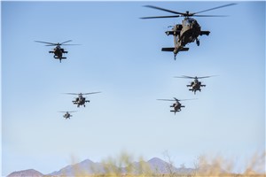 Boeing, US Army Apaches Achieve 5M Flight Hours