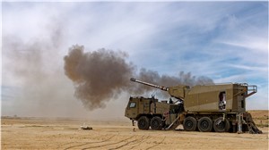Rheinmetall and Elbit Conduct Live-fire Demo of Wheeled Selfpropelled Howitzer