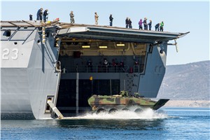 The Amphibious Combat Vehicle makes international debut at FEINDEF in Madrid