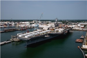 HII is Awarded Contract Modification for Aircraft Carrier John F. Kennedy (CVN 79)