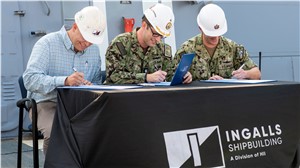 HII Delivers 1st Flight III Destroyer Jack H. Lucas (DDG 125) to US Navy