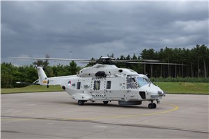 Fokker Services Receives NLD-MAR-145 Accreditation for Base Maintenance of the RNLAF NH90 Helicopter