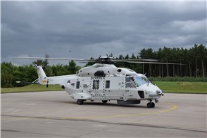 Fokker Services Receives NLD-MAR-145 Accreditation for Base Maintenance of the RNLAF NH90 Helicopter
