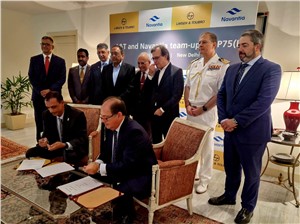 L&amp;T and Navantia Sign a Teaming Agreement for Project 75 (India) Submarine Program