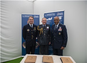 Wedgetail Trilateral Joint Vision Statement Signed at RIAT