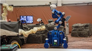 Orbiting Astronaut Oversees Robot Team on Earth