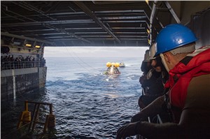 Department of Defense completes Underway Recovery Test 10 with NASA