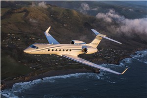 Gulfstream G550 Completes 1 Millionth Flight