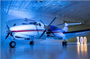 Beechcraft King Air 360 Reaches 100th Delivery