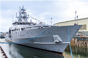 2nd French Offshore Patrol Vessel Fitted With Hensoldt&#39;s LYNCEA Combat System