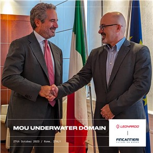 Fincantieri and Leonardo: Strategic Collaboration in the Underwater Domain