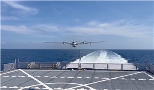 AeroVironment&#39;s JUMP 20 Medium UAS Demos Maritime Autonomous Takeoff and Landing at Vessel Speeds Over 20 Knots