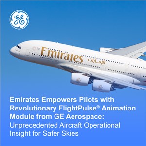 Emirates Adopts FlightPulse Animation Module from GE Aerospace