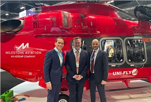 Milestone Signs Lease Agreements with UNI-FLY Group for  3 Leonardo AW169 Helicopters
