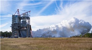 NASA Tests In-Flight Capability of Artemis Moon Rocket Engine