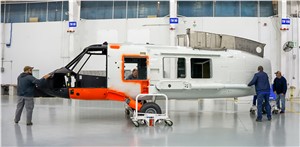 Sikorsky Delivers 1st Replacement MH-60T Airframe to USCG