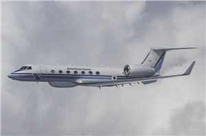 Fokker Services Group Converts a Gulfstream G550 Into Advanced Surveillance Aircraft