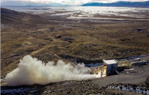 NGC Successfully Tests a New Solid Rocket Motor Developed in Less Than a Year