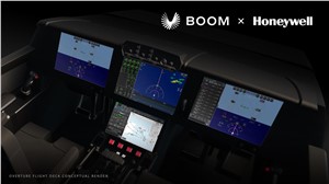 Boom Supersonic selects Honeywell Anthem integrated flight deck for Overture aircraft