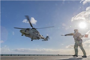 Landing a Helicopter Safely at Sea